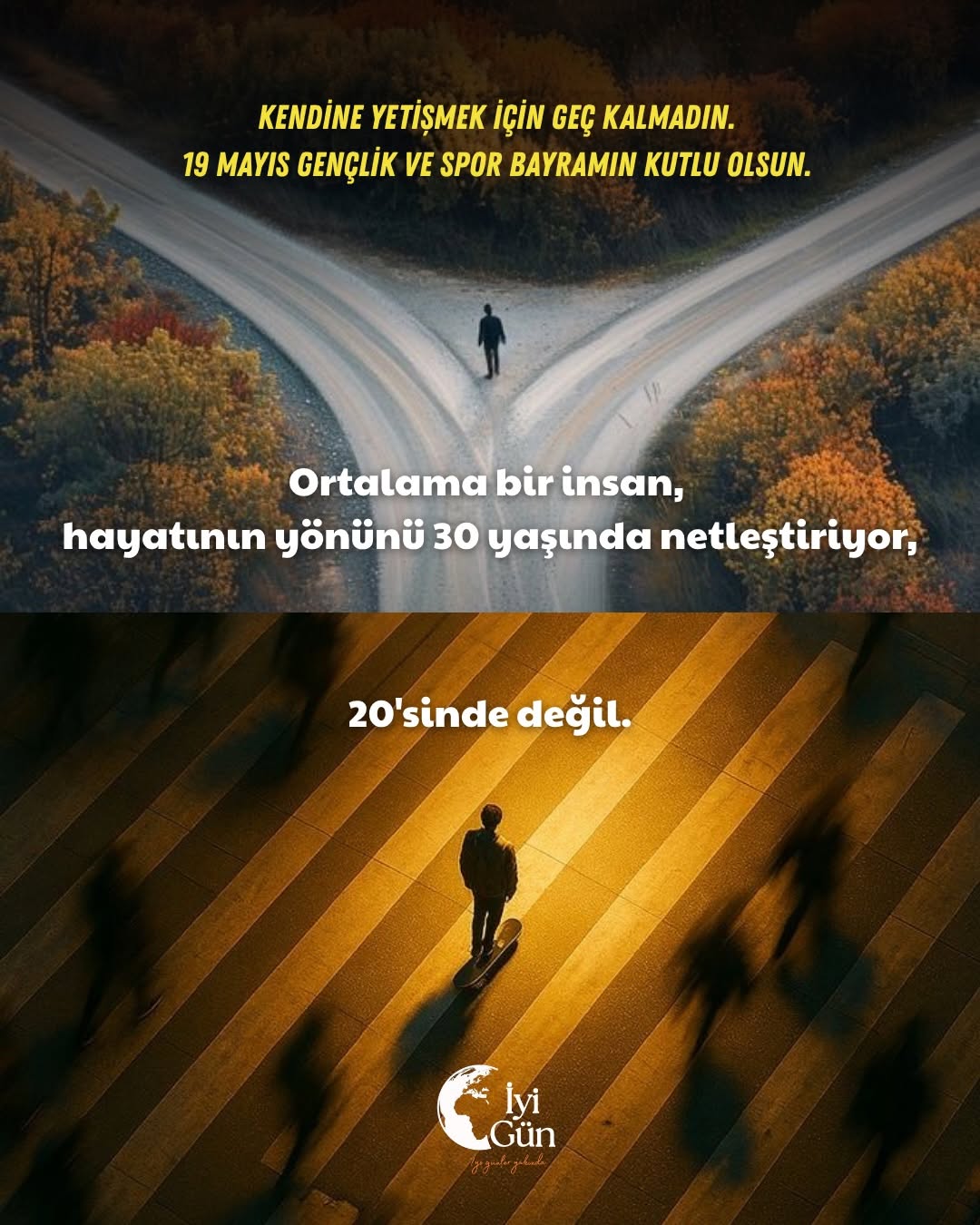 Belki de gençliğin en güzel tarafı, 
önünde hâlâ birçok ihtimal olması.🛤️

.

.

#19mayis #psikolojikdestek #iyigunleryakinda #kisiselgelisim #özgüven