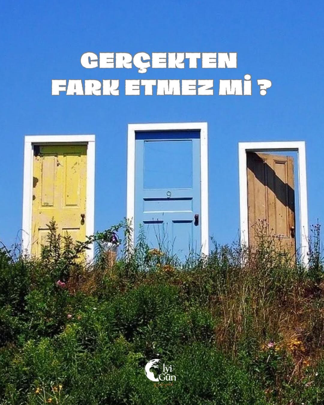Gerçekten fark etmez mi yoksa sadece fikrini söylemeye mi alışamadın? ✨